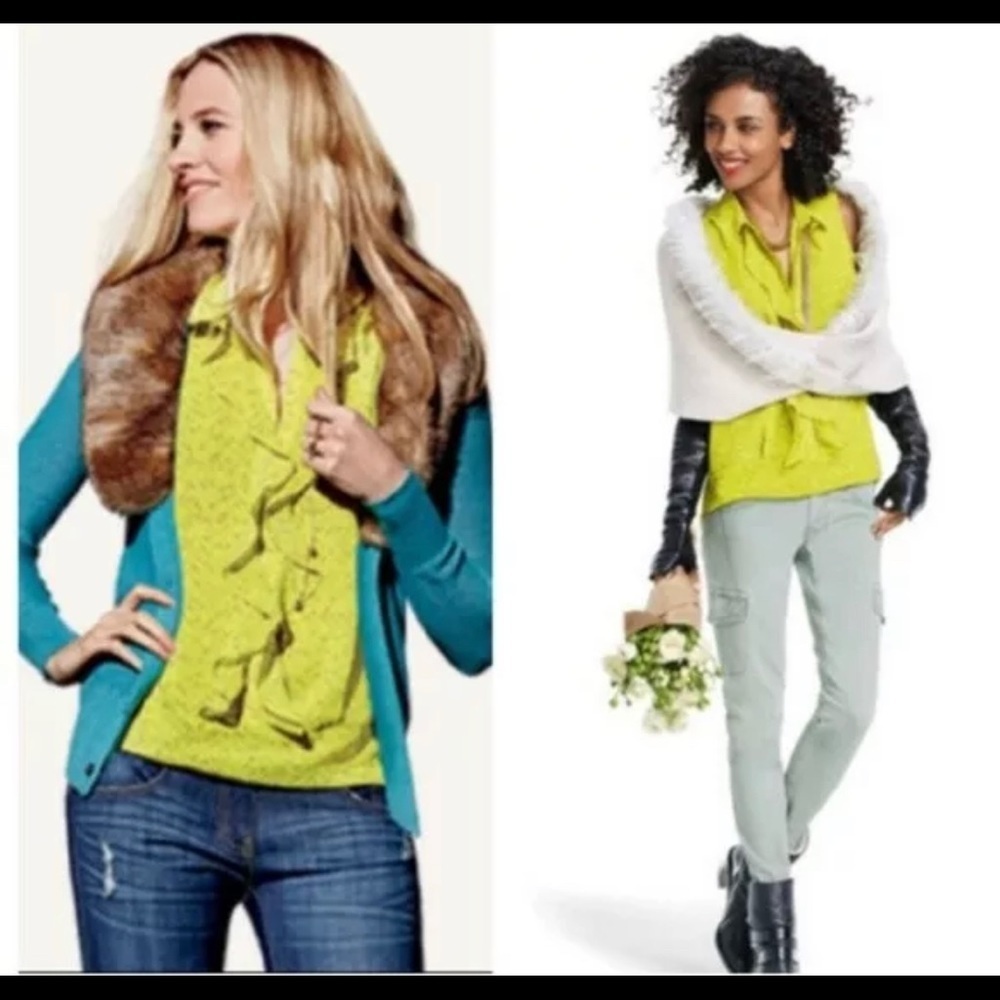 CAbi Style #3071 Yellow Greenish